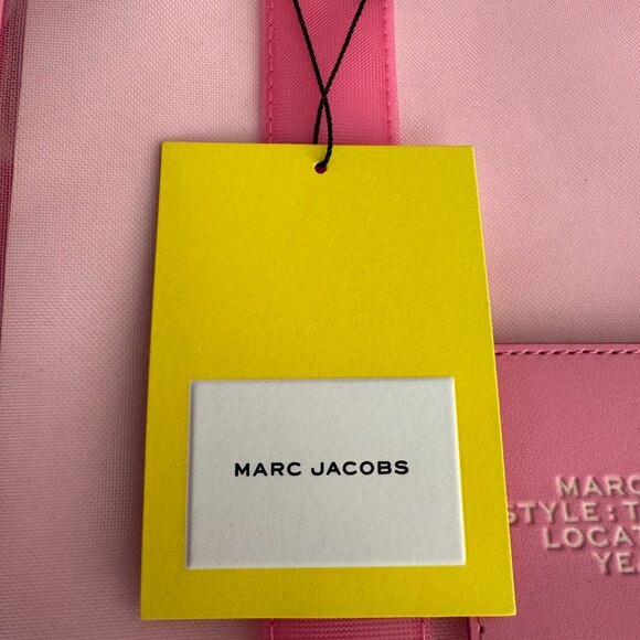NWT's "Candy Pink" Marc Jacobs Mesh Tote Bag - Picture 6 of 13